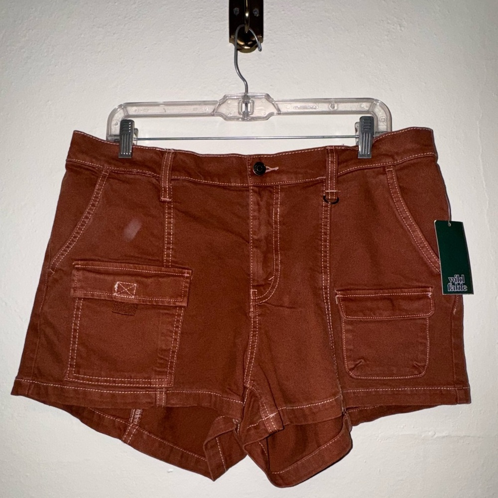 * NWT Wild Fable Mid Rise Utility Shorts